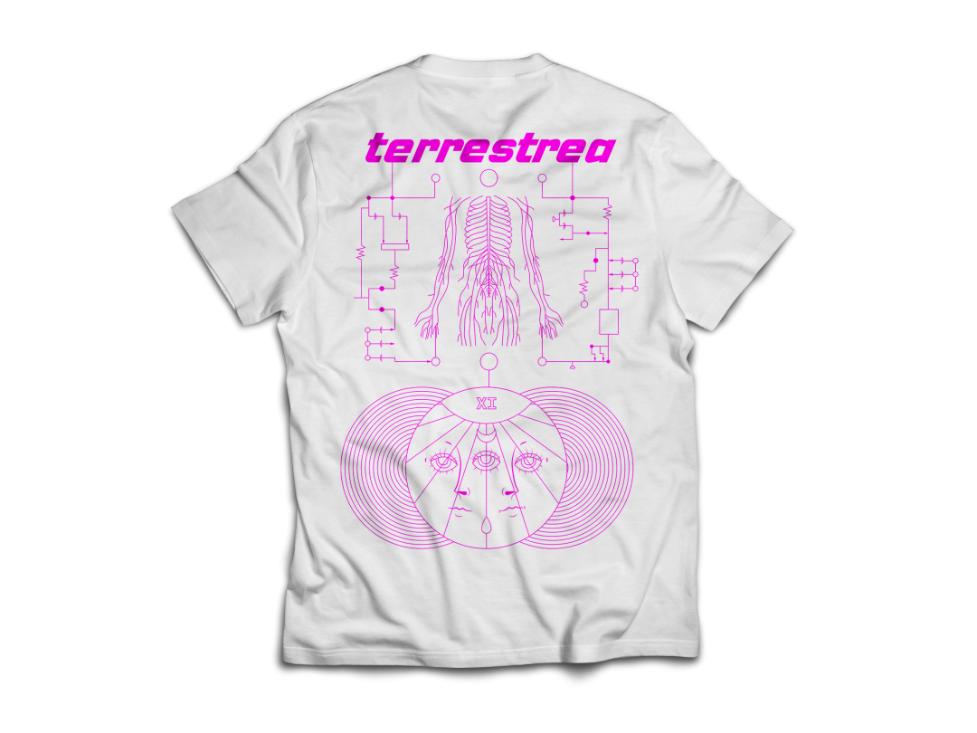 X Ray Tee - Pink - Image 2