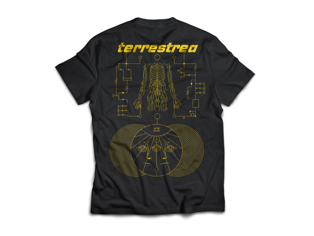 X Ray Tee - Yellow - Image 2